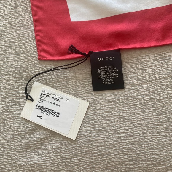 Gucci Silk Scarf - Picture 6 of 6
